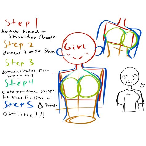 drawing breasts|How to Draw Breasts .